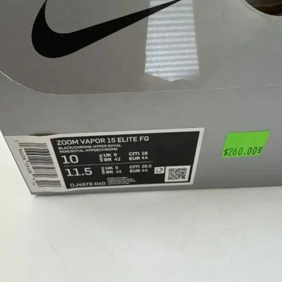 Nike Men's Mercurial Vapor 16 Academy MBAPPE Turf Cleats Purple Size 10.5 - Picture 14 of 15